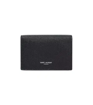 Saint Laurent Logo leather card case | Thumbnail 1 Saint Laurent Logo leather card case | Thumbnail 1