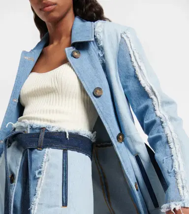 Tod's Belted denim coat | Thumbnail 3 Tod's Belted denim coat | Thumbnail 3