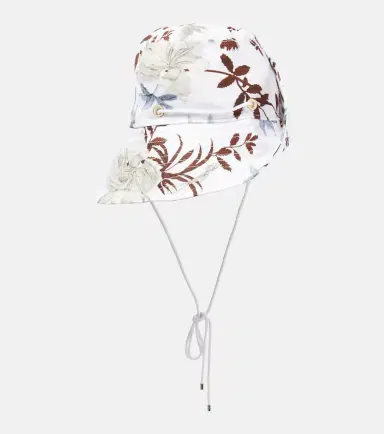 Erdem Floral linen-blend bucket hat | Thumbnail 5