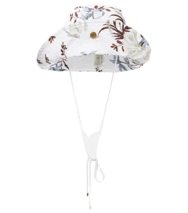 Erdem Floral linen-blend bucket hat | Thumbnail 1