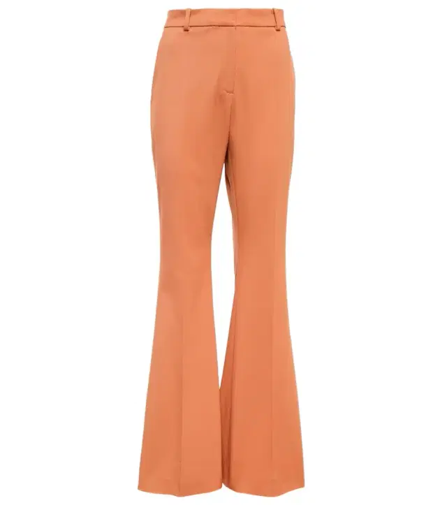 Joseph Aveline high-rise flared gabardine pants