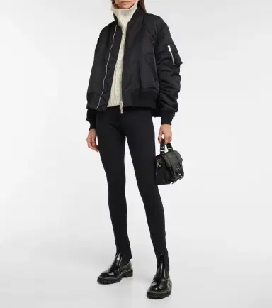 Wolford Midnight Grace high-rise jersey leggings | Thumbnail 4