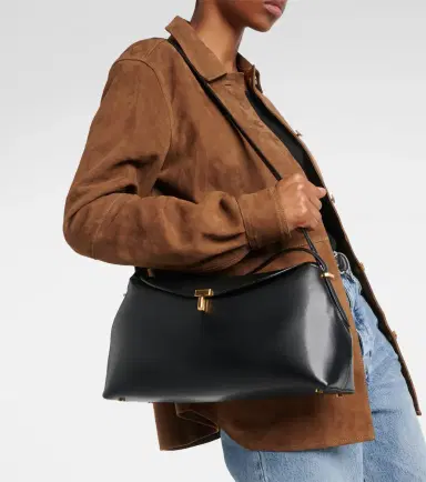 TOTEME T-Lock Medium leather tote bag | Thumbnail 5