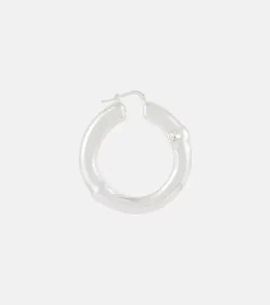 Jil Sander Small Bamboo hoop earrings | Thumbnail 4
