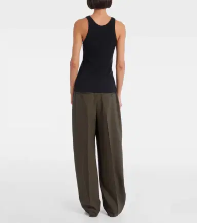 Toteme Cotton-blend jersey tank top | Thumbnail 2