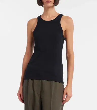 Toteme Cotton-blend jersey tank top | Thumbnail 5