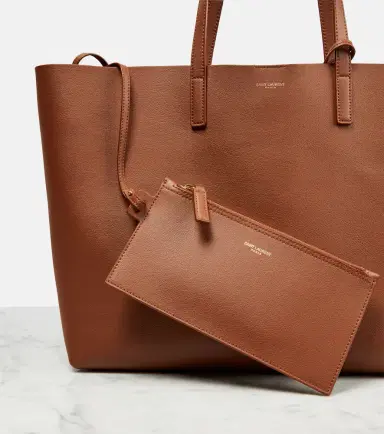 Saint Laurent Shopping E/W leather tote bag | Thumbnail 2 Saint Laurent Shopping E/W leather tote bag | Thumbnail 2