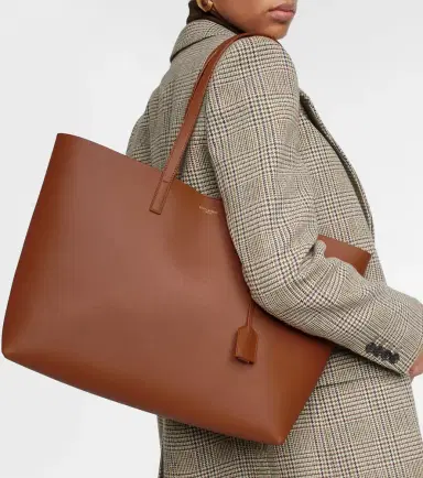 Saint Laurent Shopping E/W leather tote bag | Thumbnail 5 Saint Laurent Shopping E/W leather tote bag | Thumbnail 5