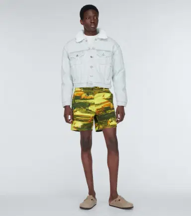ERL Printed cotton shorts | Thumbnail 5