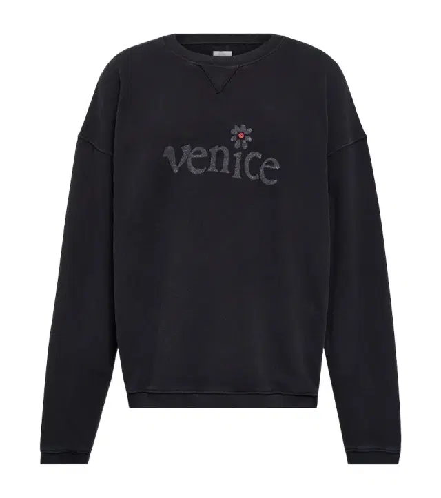 ERL Printed cotton fleece sweatshirt