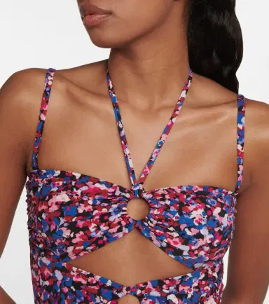 Isabel Marant Stiza floral swimsuit | Thumbnail 4
