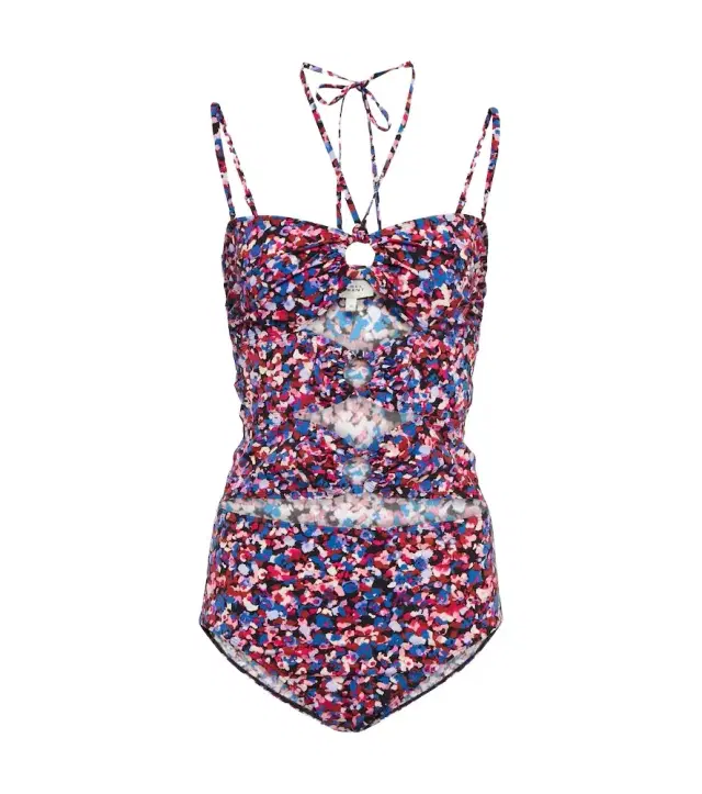 Isabel Marant Stiza floral swimsuit