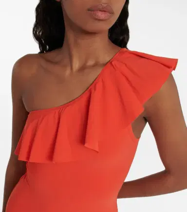 Isabel Marant Sicilya one-shoulder swimsuit | Thumbnail 3