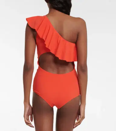 Isabel Marant Sicilya one-shoulder swimsuit | Thumbnail 4