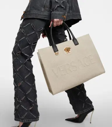 Versace La Medusa canvas tote bag | Thumbnail 5 Versace La Medusa canvas tote bag | Thumbnail 5