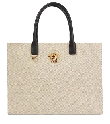 Versace La Medusa canvas tote bag | Thumbnail 1 Versace La Medusa canvas tote bag | Thumbnail 1