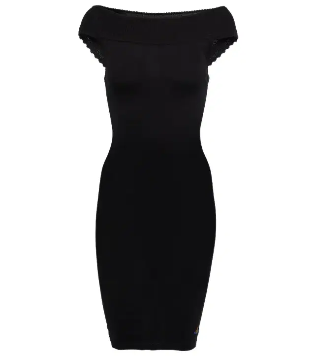 Vivienne Westwood Embroidered cotton minidress