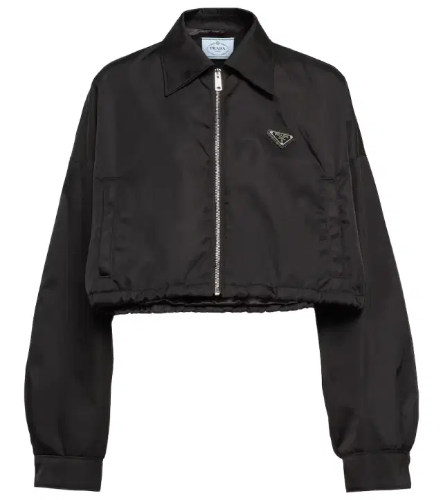 Prada Cropped nylon jacket