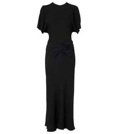 Victoria Beckham Crêpe midi dress | Thumbnail 1