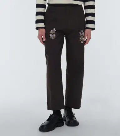 ADISH Qrunful embroidered cotton pants | Thumbnail 4 ADISH Qrunful embroidered cotton pants | Thumbnail 4