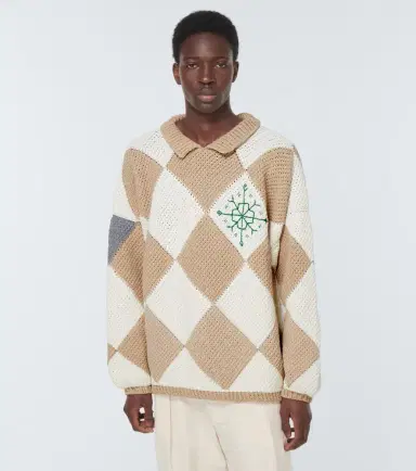 Adish Jacquard cotton sweater | Thumbnail 2