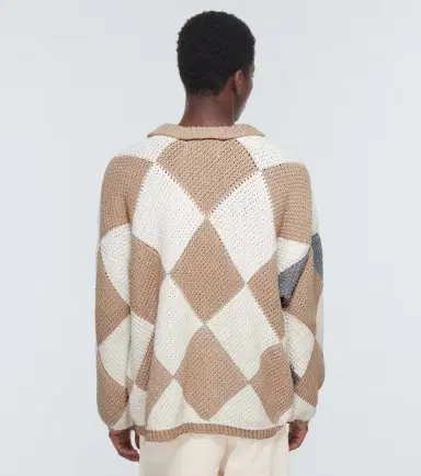 Adish Jacquard cotton sweater | Thumbnail 3