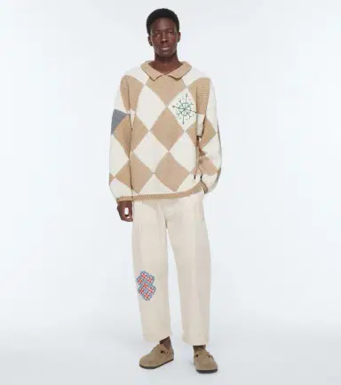 Adish Jacquard cotton sweater | Thumbnail 5