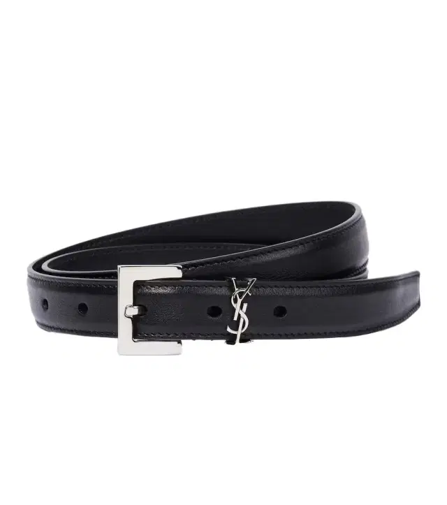Saint Laurent Cassandre 20 leather belt