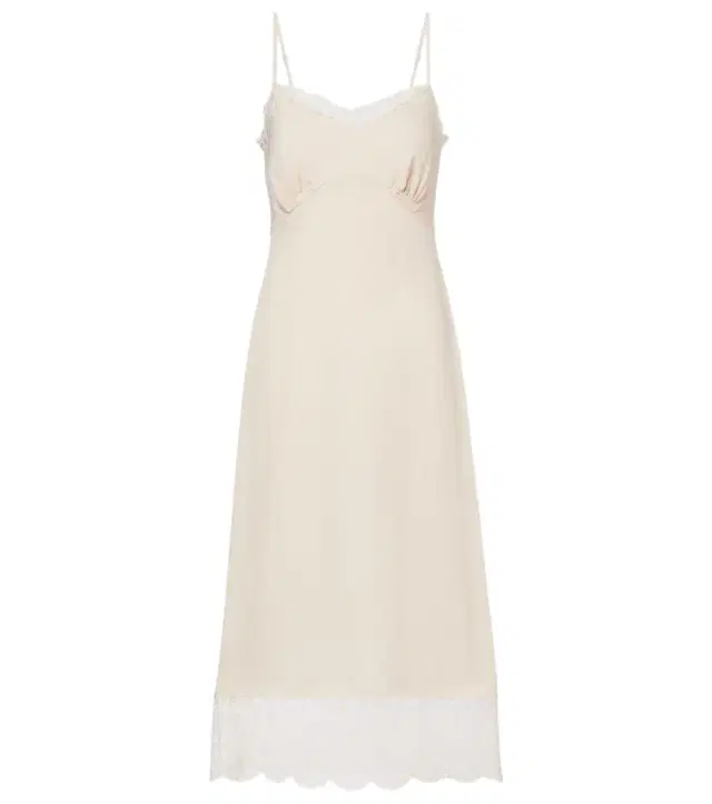 Crêpe de chine slip dress