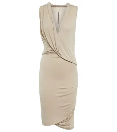 Rick Owens Lilies ruched minidress | Thumbnail 1