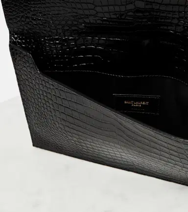 Saint Laurent Uptown patent leather clutch | Thumbnail 3 Saint Laurent Uptown patent leather clutch | Thumbnail 3