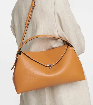 Toteme T-Lock Medium leather tote bag | Thumbnail 4
