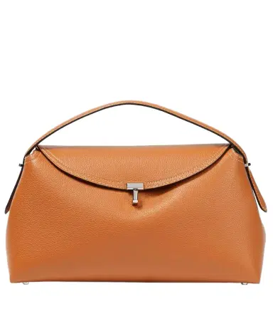 Toteme T-Lock Medium leather tote bag | Thumbnail 1