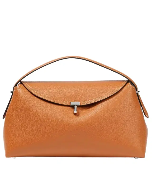 Toteme T-Lock Medium leather tote bag