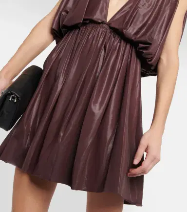 Rick Owens Lilies pleated jersey minidress | Thumbnail 3
