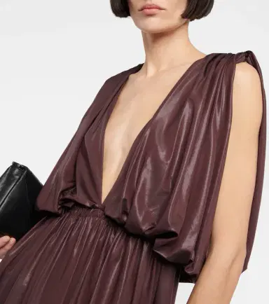 Rick Owens Lilies pleated jersey minidress | Thumbnail 5