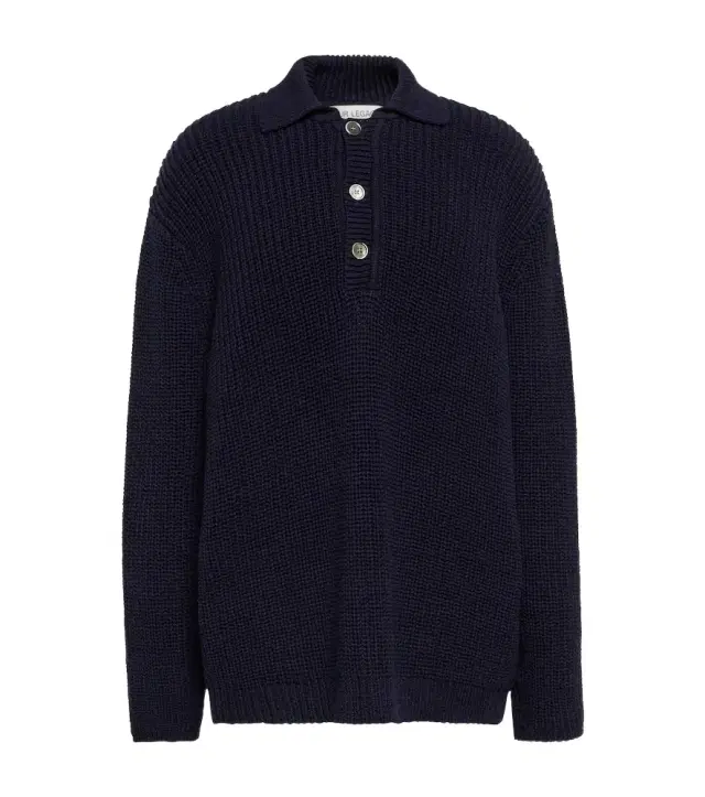 Our Legacy Big Piquet ribbed-knit cotton sweater