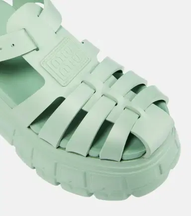 Miu Miu Fisherman EVA platform sandals | Thumbnail 4 Miu Miu Fisherman EVA platform sandals | Thumbnail 4