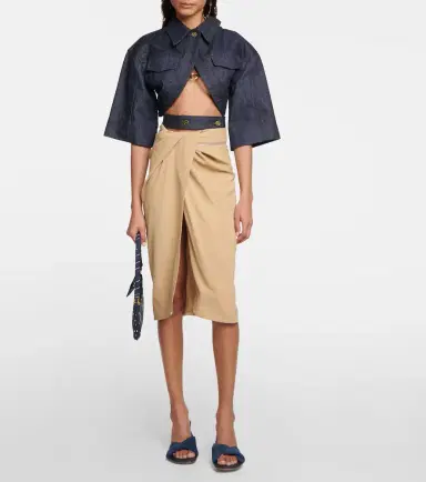 Jacquemus Les Mules Bagnu denim mules | Thumbnail 6