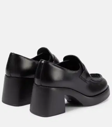Miu Miu Leather penny loafers | Thumbnail 4