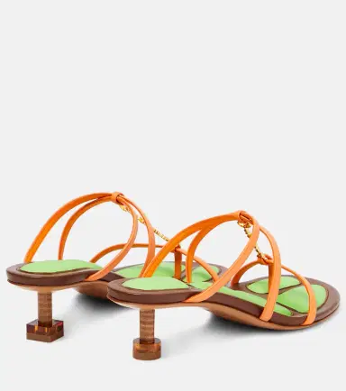 Jacquemus Les Sandales Basses Pralu leather sandals | Thumbnail 2