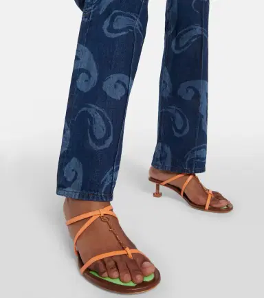 Jacquemus Les Sandales Basses Pralu leather sandals | Thumbnail 6