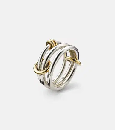Spinelli Kilcollin Raneth sterling silver and 18kt gold ring | Thumbnail 2