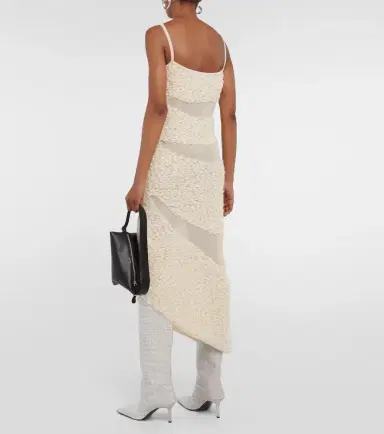 Dion Lee Paneled linen-blend gown | Thumbnail 2