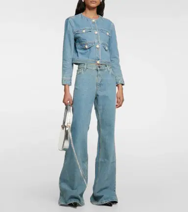 Magda Butrym Low-rise flared jeans | Thumbnail 2 Magda Butrym Low-rise flared jeans | Thumbnail 2