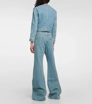 Magda Butrym Low-rise flared jeans | Thumbnail 4 Magda Butrym Low-rise flared jeans | Thumbnail 4
