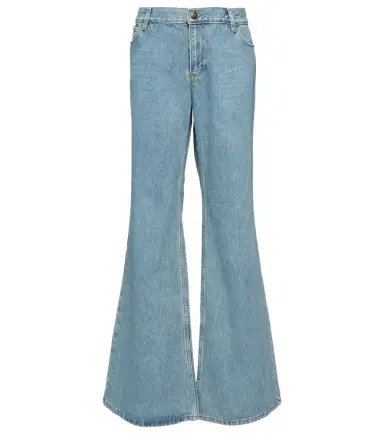 Magda Butrym Low-rise flared jeans | Thumbnail 1 Magda Butrym Low-rise flared jeans | Thumbnail 1