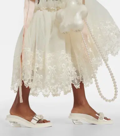Simone Rocha Leather slides | Thumbnail 7 Simone Rocha Leather slides | Thumbnail 7