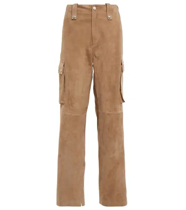 Magda Butrym Suede cargo pants
