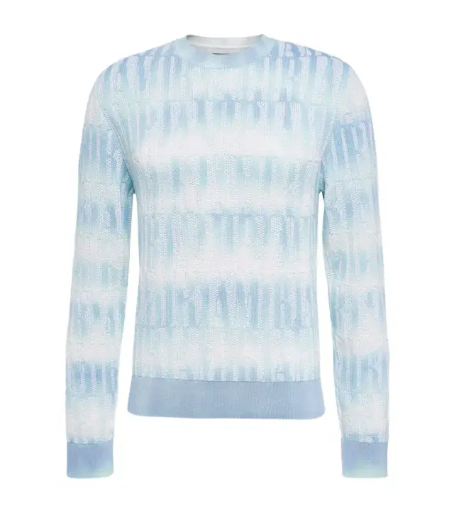 Amiri Logo cotton and cashmere-blend sweater